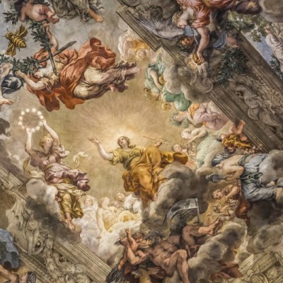 Fototapet premium, model 3d, O imagine strălucitoare a binelui A Priori, Pastel, dimensiuni pe comanda Rebel Walls