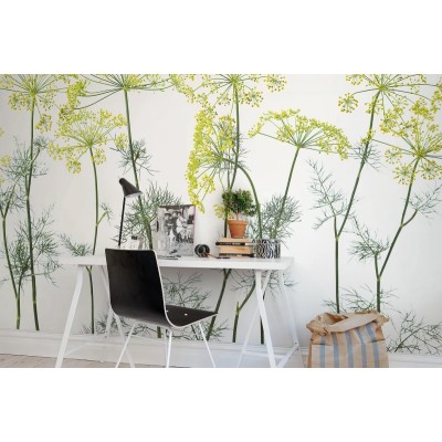 Fototapet premium, model 3d, oroane de mărar Crown Of Dill, dimensiuni pe comanda Rebel Walls