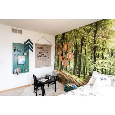 Fototapet premium, model 3d, O priveliște de neuitat Forest, dimensiuni pe comanda Rebel Walls