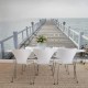 Fototapet premium, model 3d, briza mării Hampton Pier, dimensiuni pe comanda