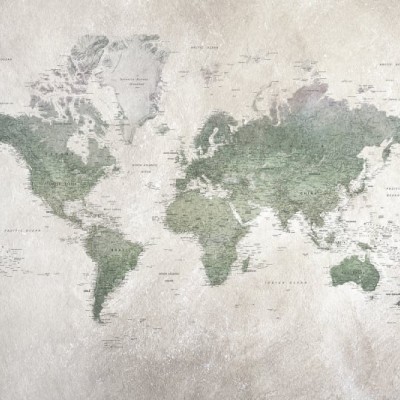 Fototapet premium, model 3d, harti scoala School Atlas, Pastel, dimensiuni pe comanda Rebel Walls