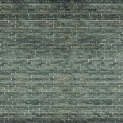 Fototapet premium, model 3d, zid de cărămizi, Urban Emerald, dimensiuni pe comanda Rebel Walls