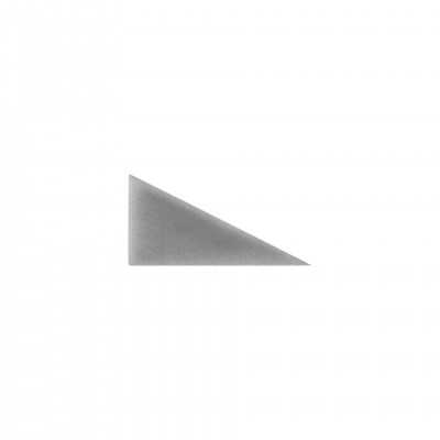 Panou tapitat ABIES-Triunghi gri stanga R91L 30x15, set 2 bucati Stegu