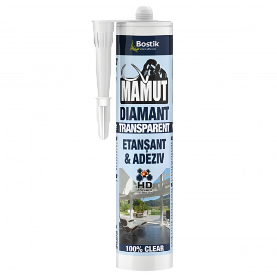 Adeziv Bostik Mamut Diamant 290 ml transparent Adeziv Bostik Mamut Diamant 290 ml transparent