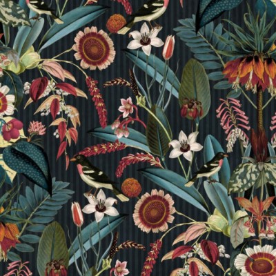 Tapet Rebelwalls Oddity Arlon, Teal Rebel Walls