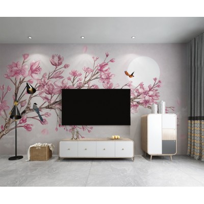 Tapet fara imbinari Aquarelle Magnolia Premier Decor