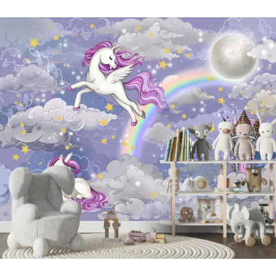 Tapet fara imbinari Magic Unicorn Premier Decor
