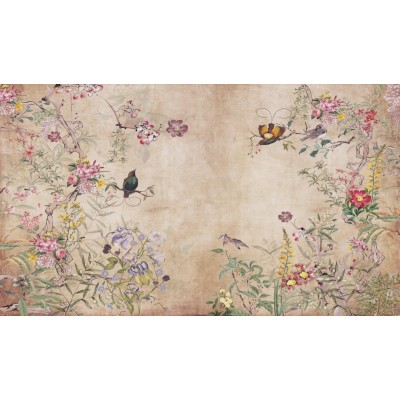 Fototapet fara imbinari Blooming Garden of Eden Premier Decor