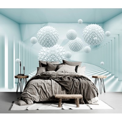 Fototapet fara imbinari Spiked Spheres Fototapet fara imbinari Spiked Spheres Premier Decor