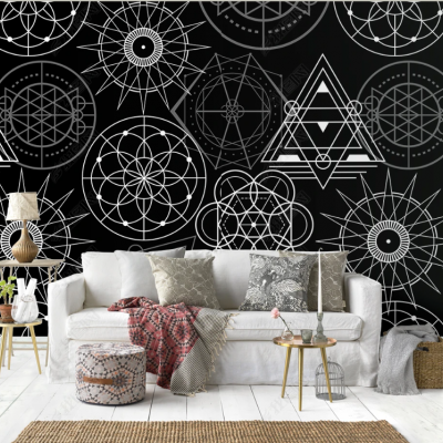Fototapet fara imbinari Dream Mandala Premier Decor