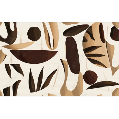 Fototapet fara imbinari Dream Hand Drawn Botanical Exotic Premier Decor