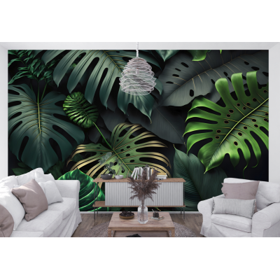 Fototapet fara imbinari Tropic Leaves Premier Decor