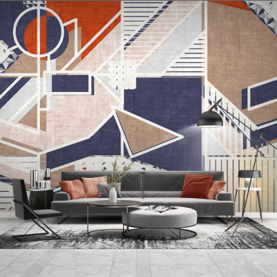 Fototapet fara imbinari Dream Geometric Art Premier Decor