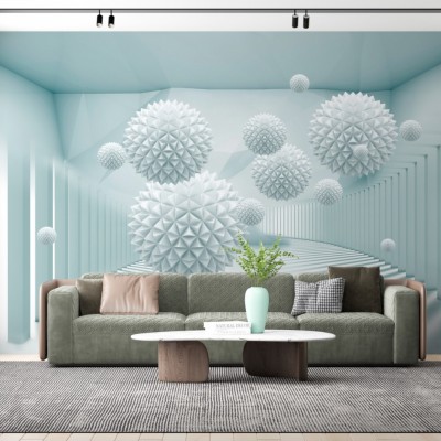 Fototapet fara imbinari Spiked Spheres Premier Decor