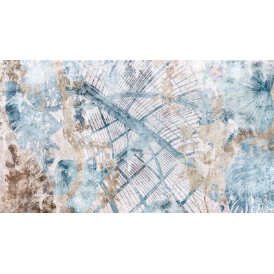 Fototapet fara imbinari Greenhouse In Shades Of Blue Premier Decor