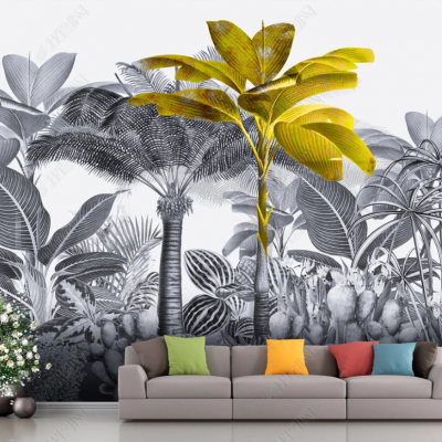 Fototapet fara imbinari Dream Golden Tropical Tree Premier Decor