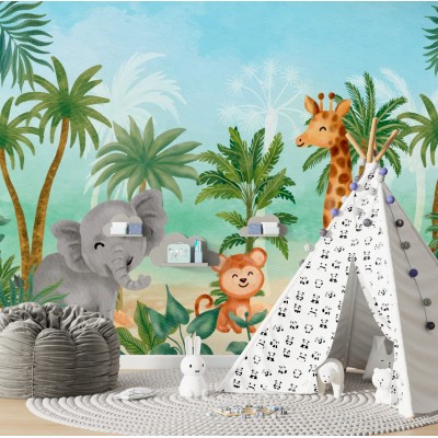 Fototapet fara imbinari Fun Tropical Wolrd Fototapet fara imbinari Fun Tropical Wolrd Premier Decor