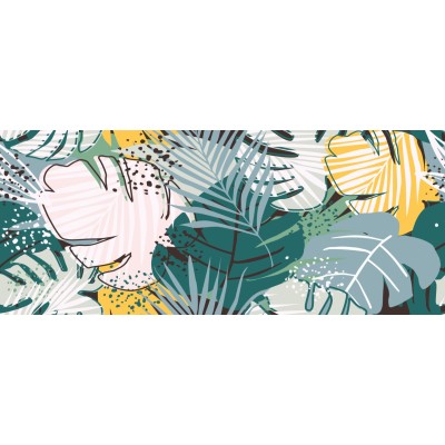 Fototapet fara imbinari Exotic Jungle Leaves Premier Decor