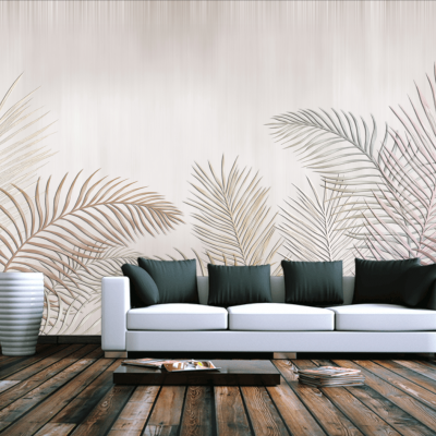 Fototapet fara imbinari Leaf Shade Premier Decor