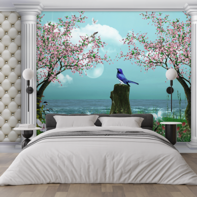 Tapet fara imbinari Dream Bird Premier Decor