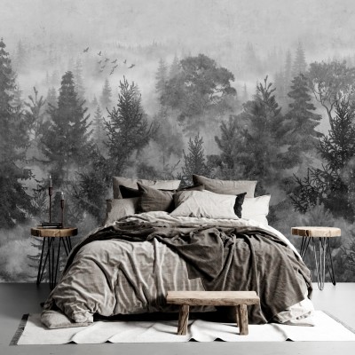 Fototapet fara imbinari Taiga Premier Decor