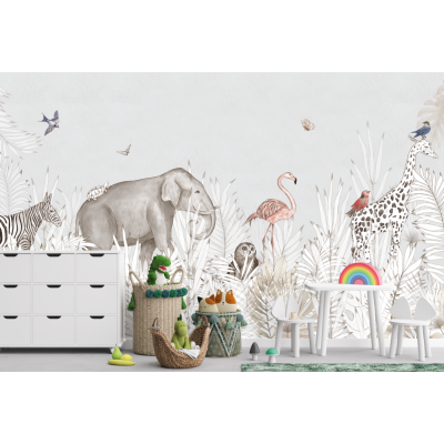Tapet fara imbinari Safari Team Premier Decor
