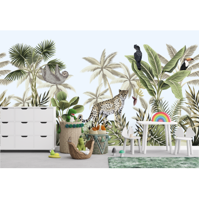 Fototapet fara imbinari Jungle World Premier Decor