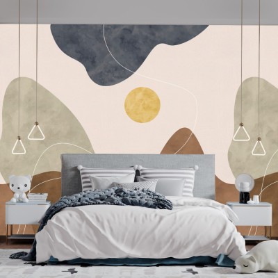 Fototapet fara imbinari Terrain Abstract Premier Decor