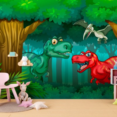 Fototapet fara imbinari Dino Premier Decor