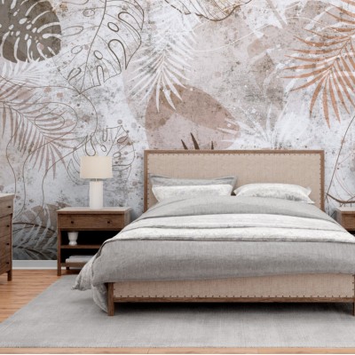 Fototapet fara imbinari Tropical Palm Leaves Premier Decor
