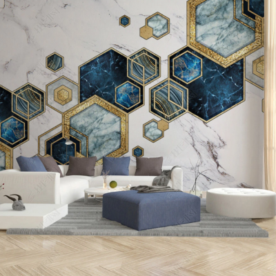 Fototapet fara imbinari Geometry Fashion Modern Premier Decor