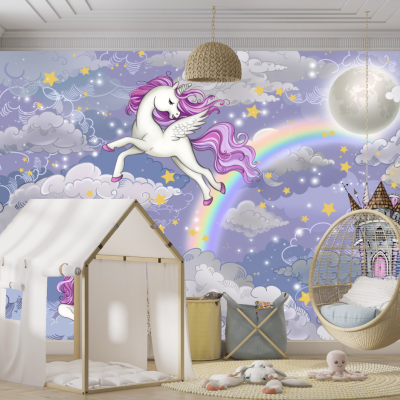 Tapet fara imbinari Magic Unicorn Premier Decor