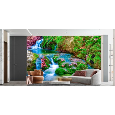 Fototapet fara imbinari Waterfall Premier Decor