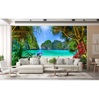 Fototapet fara imbinari Maya Bay Premier Decor