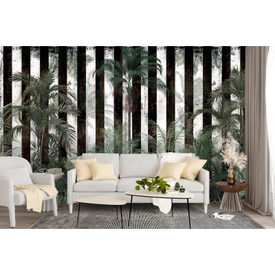 Fototapet fara imbinari Jungla Cu Dungi Premier Decor