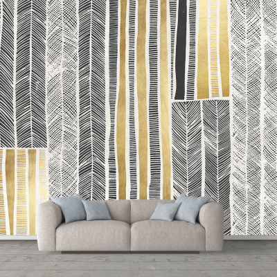 Fototapet Fara Imbinari Living si Dormitor - Beton Abstract Premier Decor