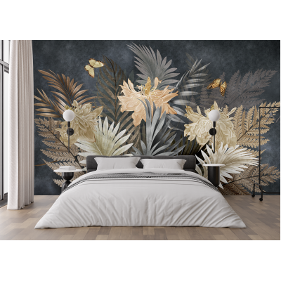 Fototapet fara Imbinari Majestic Flowers Premier Decor
