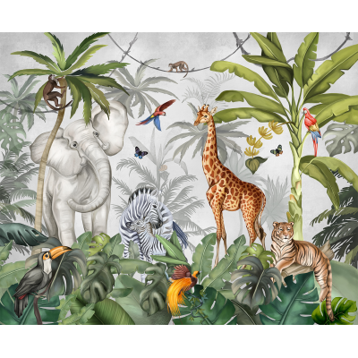 Fototapet fara imbinari Mighty Jungle Premier Decor