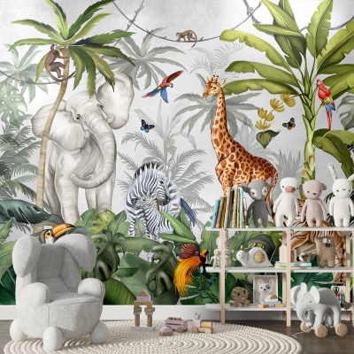 Fototapet fara imbinari Mighty Jungle Premier Decor