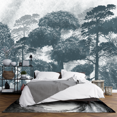 Fototapet Fara Imbinari Padure pe Canvas Grunge Premier Decor