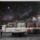 Fototapet Fara Imbinari Spațiu Cosmic - Decor Modern pentru Dormitor și Living