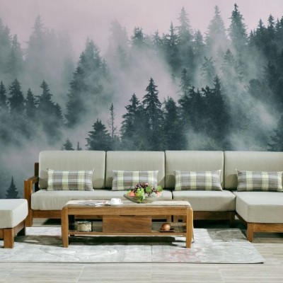 Fototapet fara imbinari Mountain Mist Premier Decor