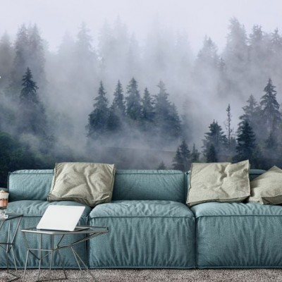 Fototapet fara imbinari Peisaj Mountains Frost Premier Decor