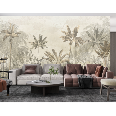Fototapet Tropical Living Dormitor Premier Decor