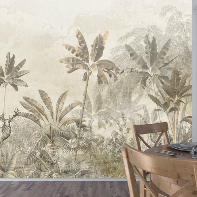 Fototapet Tropical Living Dormitor Premier Decor