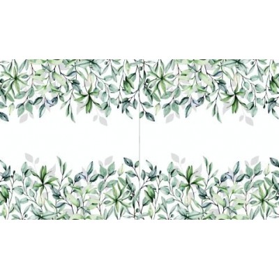 Fototapet fara imbinari Watercolor Flowers Premier Decor
