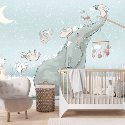 Tototapet fara imbinari Winter Dream Premier Decor