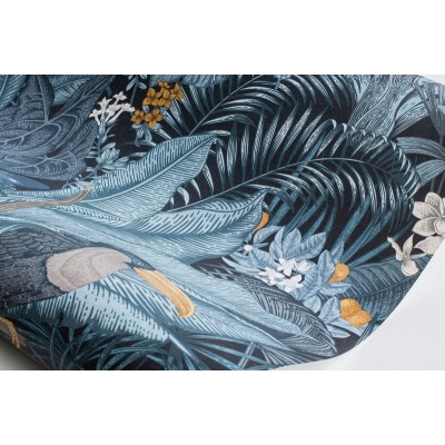 Tapet Rebelwalls Oddity Furada, Teal Rebel Walls