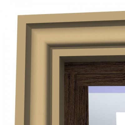 Ancadrament fereastră exterior NA121 polistiren 150x40x2000 mm Premier Decor