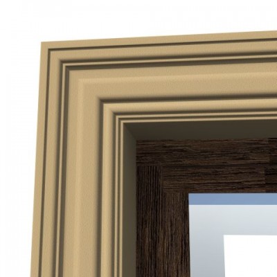 Ancadrament fereastră exterior REMA14 polistiren 130x40x2000 mm Premier Decor